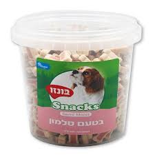 בונזו חטיף חצי לח בטעם סלמון
