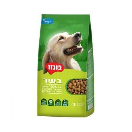 בונזו בשר מזון לכלב בוגר
