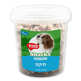 בונזו חטיף רך לכלב בטעמי מיקס