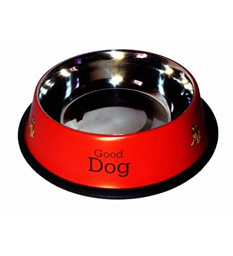 קערת אוכל בינונית "Good Dog" מעוצבת לכלב ולחתול