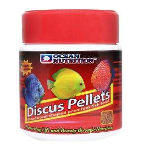 Ocean Nutrition Discus Pellets: מזון פרימיום בצורת תולעת דם לדיסקוסים