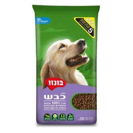 בונזו בטעם כבש לכלב 20 ק"ג